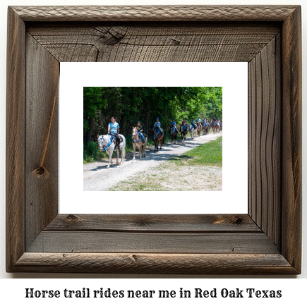 horse trail rides near me in Red Oak, Texas